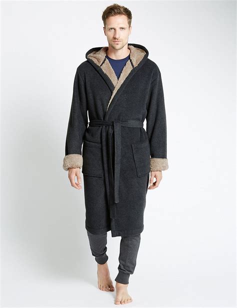 m&s mens dressing gown